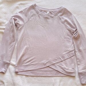 90 Degree By Reflex Light Purple Sweatshirt L (12)